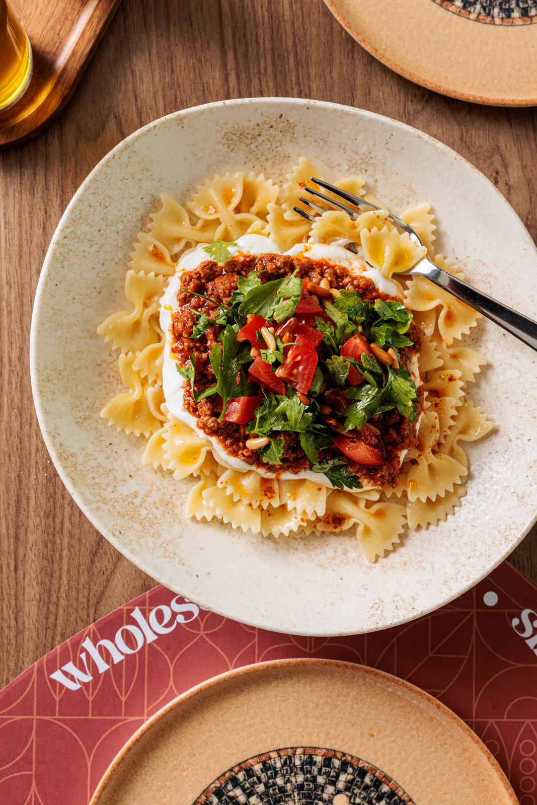 Spiced Lamb Pasta